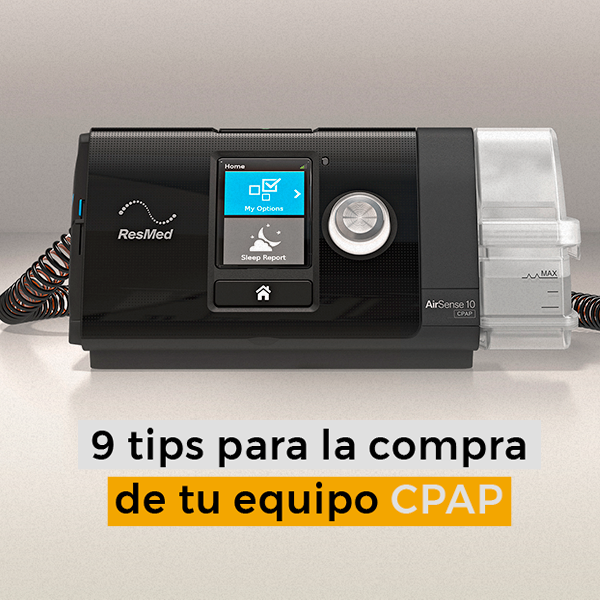 9 tips para usar tu CPAP