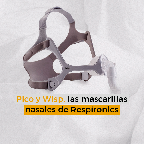 Pico y Wisp, las mascarillas nasales de Respironics