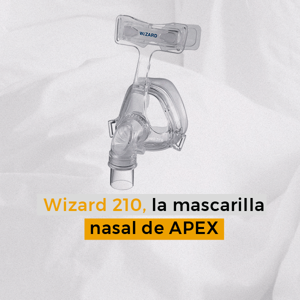 Wizard 210, la mascarilla nasal de APEX