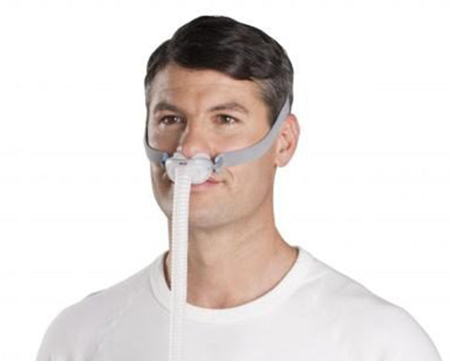 Mascarillas de almohadillas para usar con equipos CPAP en terapia de apnea del sueño 