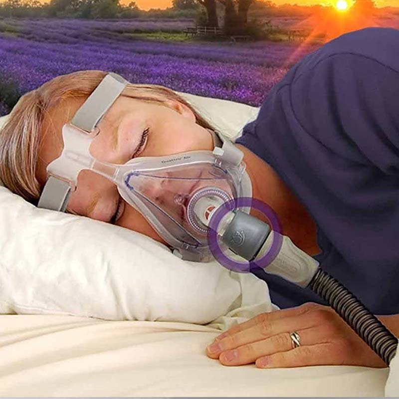 donde colocar el adaptador de CPAP para aromaterapia 