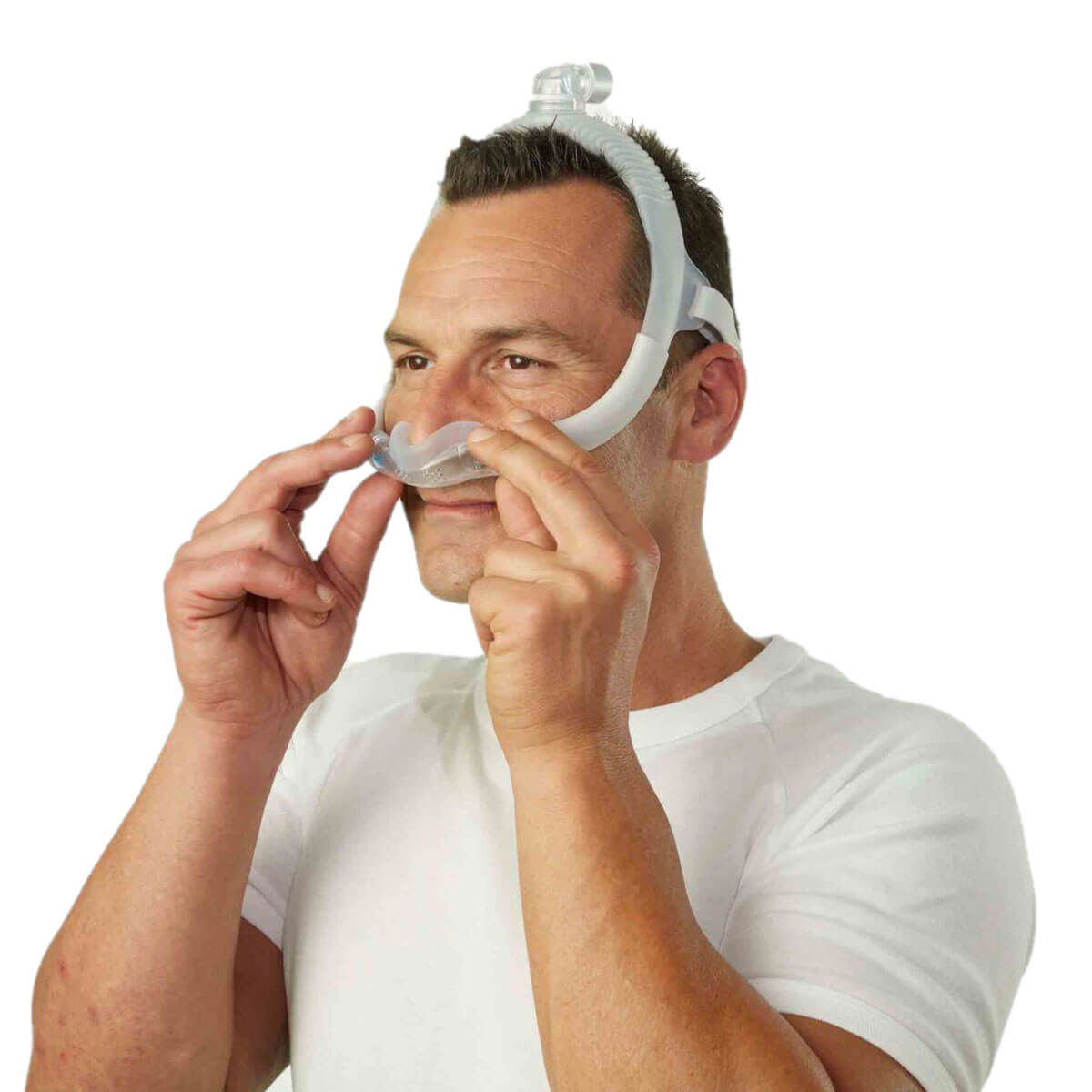 Revestimientos de mascarilla nasal: lavable a máquina, talla única, se  adapta a la mayoría de los revestimientos de mascarilla CPAP nasal, paquete  de